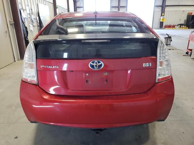 JTDKN3DU8B0274669 - 2011 TOYOTA PRIUS RED photo 6