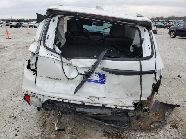 5FNYF7H5XMB014232 - 2021 HONDA PASSPORT EXL WHITE photo 6