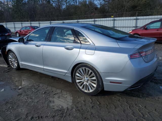 3LN6L2GK8DR817660 - 2013 LINCOLN MKZ SILVER photo 2