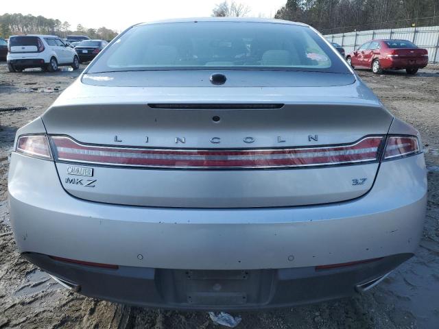 3LN6L2GK8DR817660 - 2013 LINCOLN MKZ SILVER photo 6