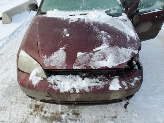 1FAFP34N37W248916 - 2007 FORD FOCUS ZX4 MAROON photo 11