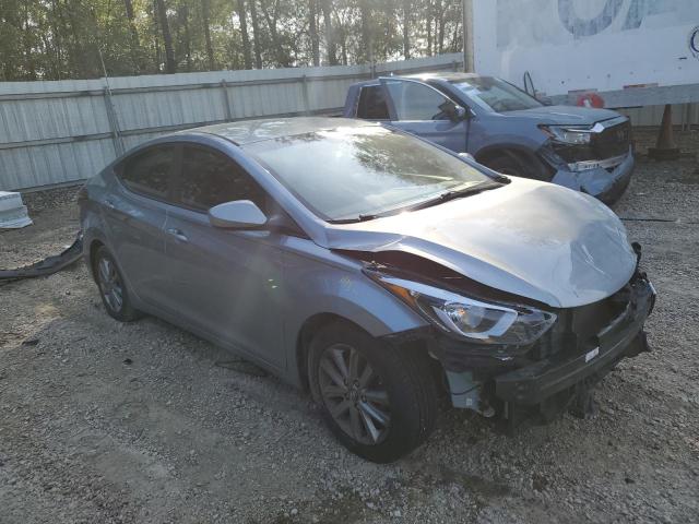 5NPDH4AE6GH735865 - 2016 HYUNDAI ELANTRA SE SILVER photo 4