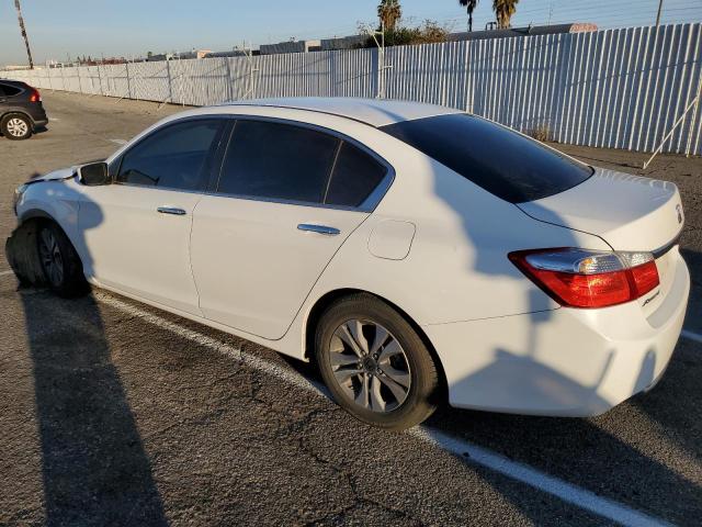 1HGCR2F34EA254944 - 2014 HONDA ACCORD LX WHITE photo 2