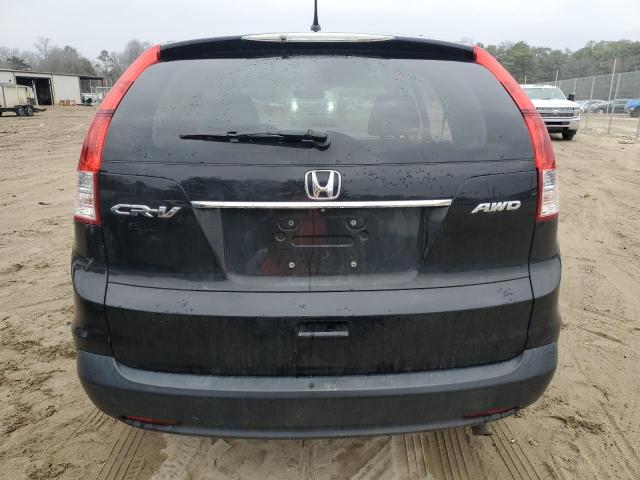 2HKRM4H52EH630048 - 2014 HONDA CR-V EX BLACK photo 6