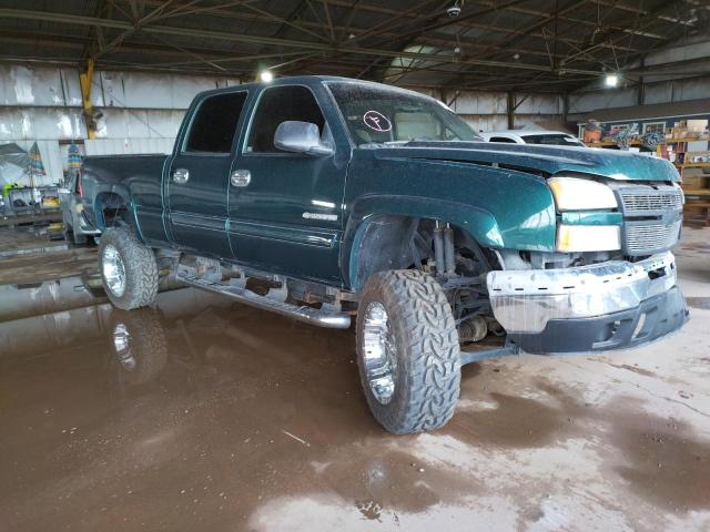 1GCHK23225F836547 - 2005 CHEVROLET SILVERADO K2500 HEAVY DUTY GREEN photo 4