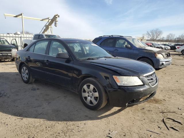 5NPET46CX9H409242 - 2009 HYUNDAI SONATA GLS BLACK photo 4