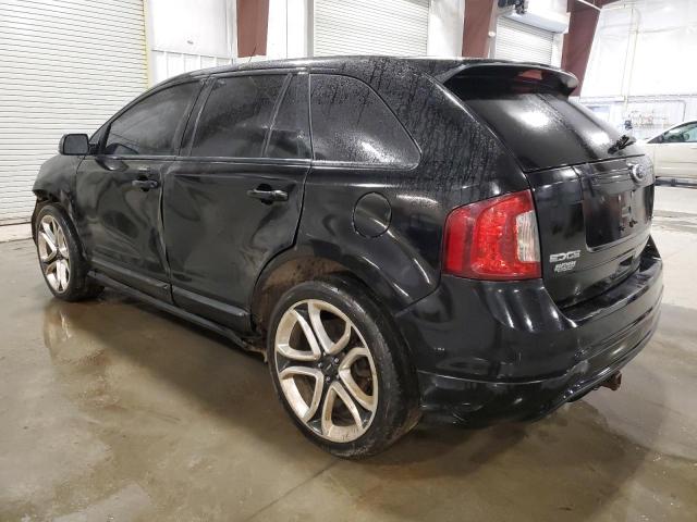 2FMDK4AK2CBA36905 - 2012 FORD EDGE SPORT BLACK photo 2