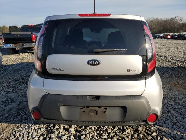 KNDJN2A24F7805033 - 2015 KIA SOUL SILVER photo 6