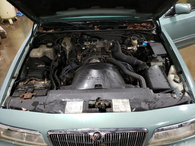 2MELM75W4VX724479 - 1997 MERCURY GRAND MARQ LS TEAL photo 11