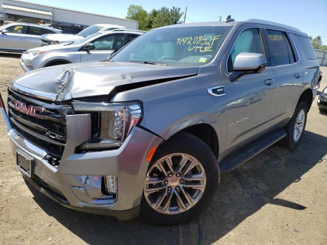 1GKS2AKD6NR202244 - 2022 GMC YUKON SLE GRAY photo 2