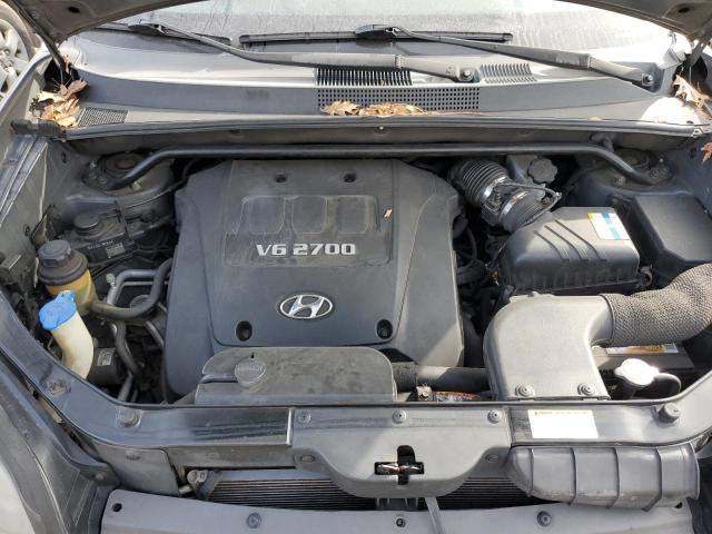 KM8JN72D27U542469 - 2007 HYUNDAI TUCSON SE SILVER photo 12