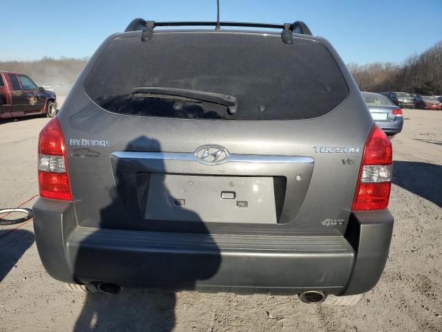 KM8JN72D27U542469 - 2007 HYUNDAI TUCSON SE SILVER photo 6