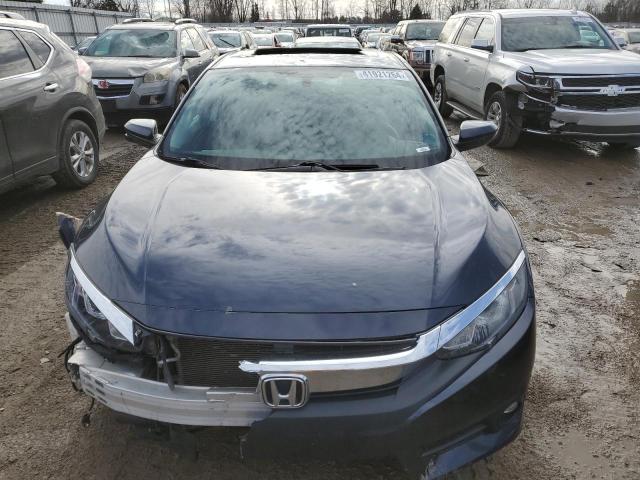 2HGFC1F77HH644518 - 2017 HONDA CIVIC EXL BLUE photo 5