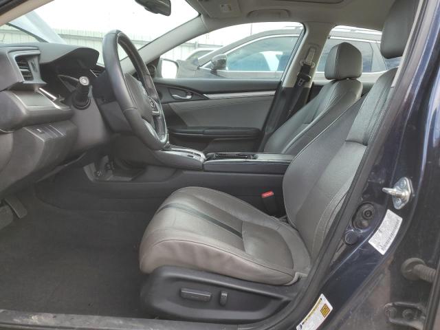 2HGFC1F77HH644518 - 2017 HONDA CIVIC EXL ლურჯი ფოტო 7