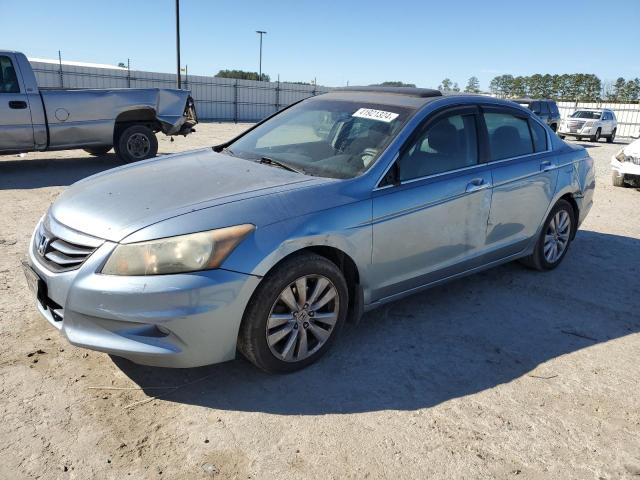 1HGCP3F85BA011369 - 2011 HONDA ACCORD EXL BLUE photo 1