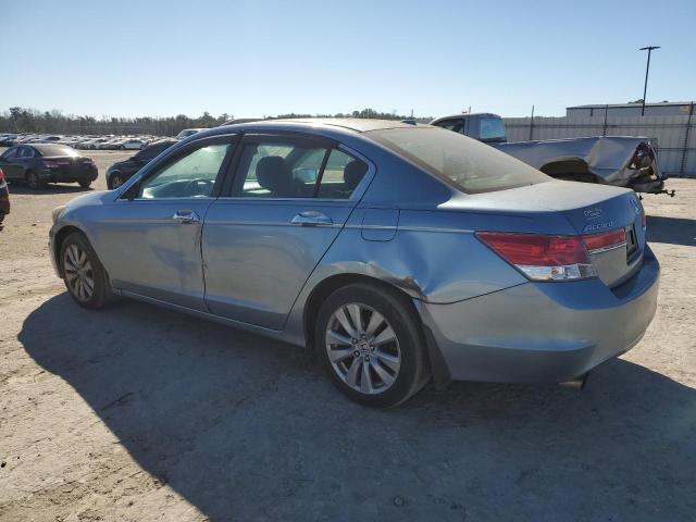 1HGCP3F85BA011369 - 2011 HONDA ACCORD EXL BLUE photo 2