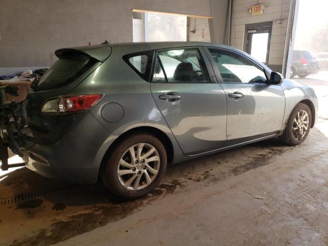 JM1BL1L7XC1638771 - 2012 MAZDA 3 I GRAY photo 3