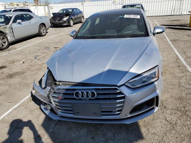 WAUC4CF51JA021888 - 2018 AUDI S5 PRESTIGE SILVER photo 5
