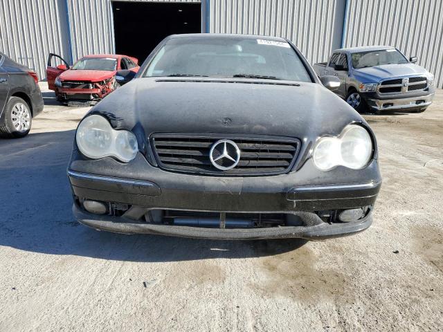 WDBRF52H77E025270 - 2007 MERCEDES-BENZ C 230 BLACK photo 5