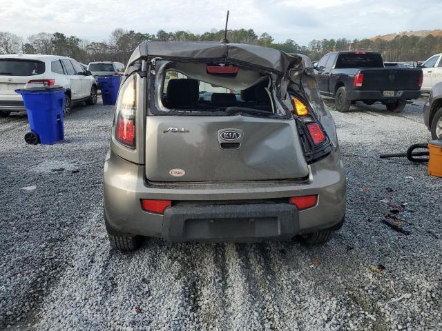 KNDJT2A2XB7301828 - 2011 KIA SOUL + GRAY photo 6