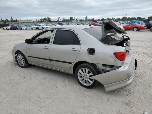 1NXBR32E83Z001687 - 2003 TOYOTA COROLLA CE SILVER photo 2