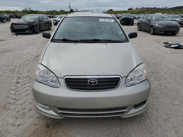 1NXBR32E83Z001687 - 2003 TOYOTA COROLLA CE SILVER photo 5