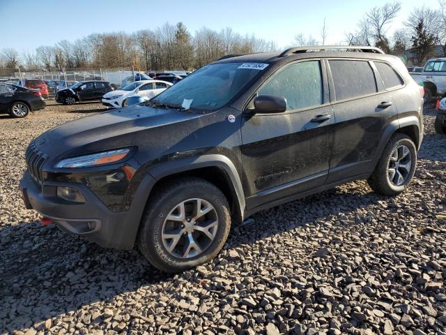 1C4PJMBS5FW623993 - 2015 JEEP CHEROKEE TRAILHAWK BLACK photo 1