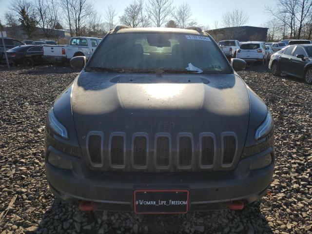 1C4PJMBS5FW623993 - 2015 JEEP CHEROKEE TRAILHAWK BLACK photo 5