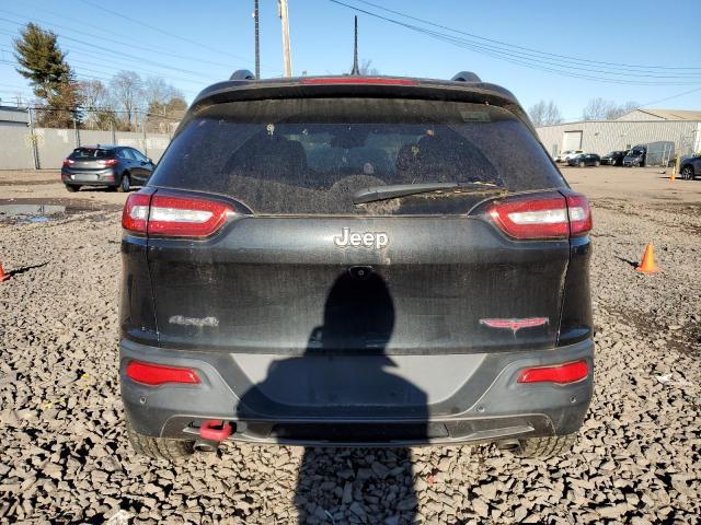 1C4PJMBS5FW623993 - 2015 JEEP CHEROKEE TRAILHAWK BLACK photo 6