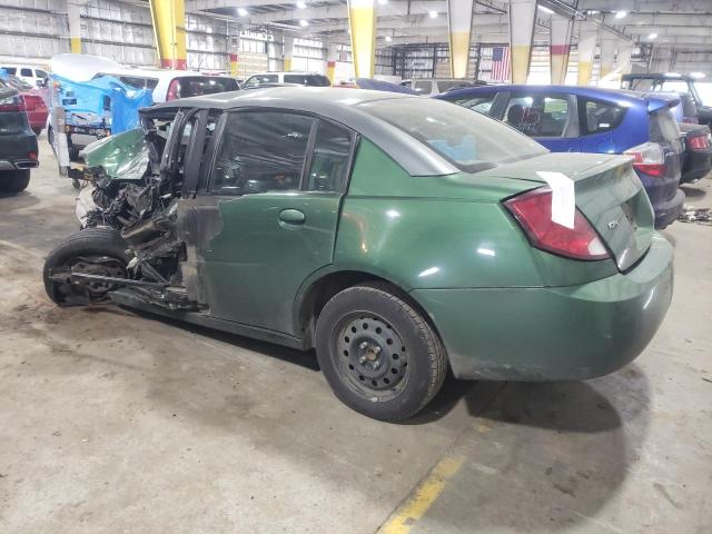 1G8AJ52F73Z122817 - 2003 SATURN ION LEVEL 2 GREEN photo 2