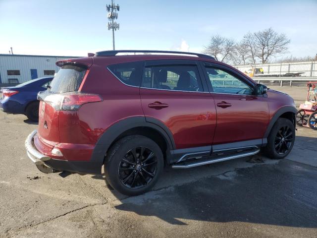 2T3RFREV1JW840820 - 2018 TOYOTA RAV4 ADVENTURE RED photo 3