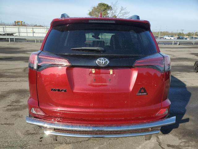 2T3RFREV1JW840820 - 2018 TOYOTA RAV4 ADVENTURE RED photo 6