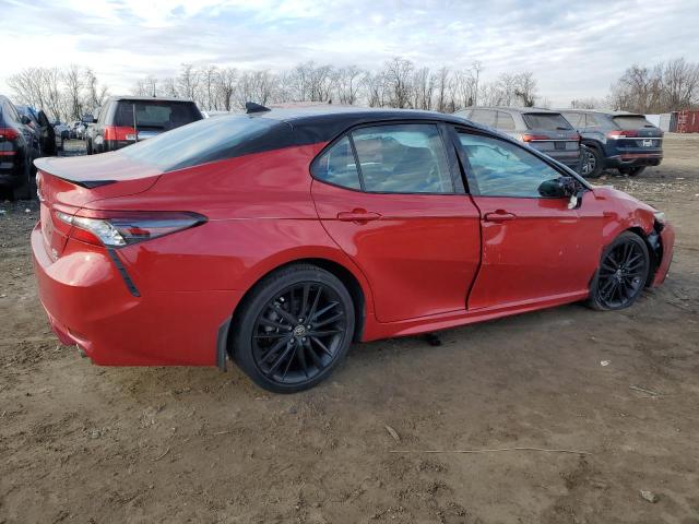 4T1K61BK1PU073842 - 2023 TOYOTA CAMRY XSE RED photo 3