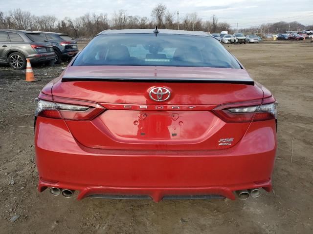 4T1K61BK1PU073842 - 2023 TOYOTA CAMRY XSE RED photo 6