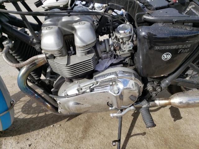 SMT910K175J219874 - 2005 TRIUMPH MOTORCYCLE T100 BONNEVILLE SILVER photo 7