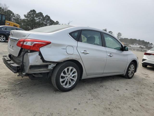 3N1AB7AP4KY347202 - 2019 NISSAN SENTRA S SILVER photo 3