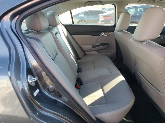 2HGFB2F97DH542513 - 2013 HONDA CIVIC EXL ნაცრისფერი ფოტო 10