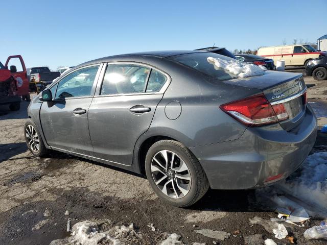 2HGFB2F97DH542513 - 2013 HONDA CIVIC EXL ნაცრისფერი ფოტო 2