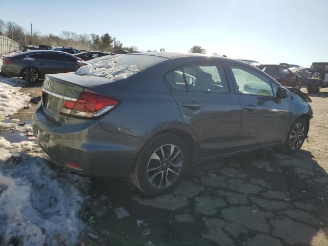 2HGFB2F97DH542513 - 2013 HONDA CIVIC EXL ნაცრისფერი ფოტო 3