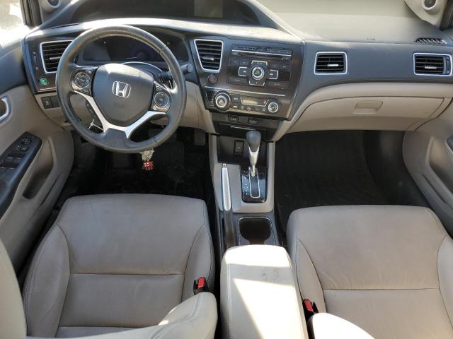 2HGFB2F97DH542513 - 2013 HONDA CIVIC EXL ნაცრისფერი ფოტო 8