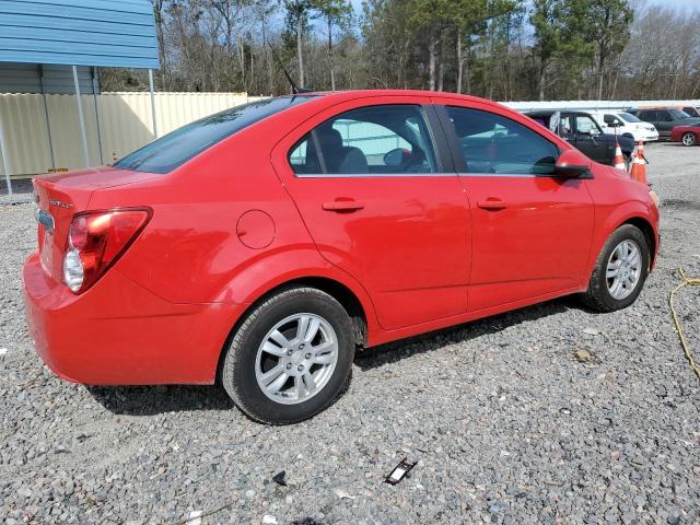 1G1JC5SH5D4154741 - 2013 CHEVROLET SONIC LT RED photo 3