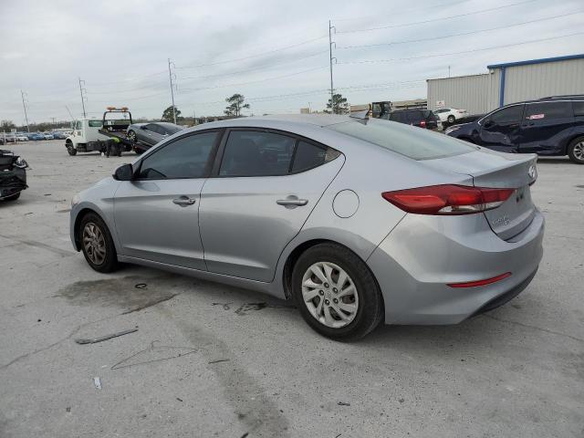 5NPD74LF3HH201149 - 2017 HYUNDAI ELANTRA SE SILVER photo 2