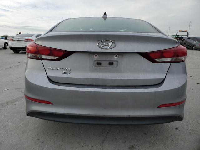 5NPD74LF3HH201149 - 2017 HYUNDAI ELANTRA SE SILVER photo 6