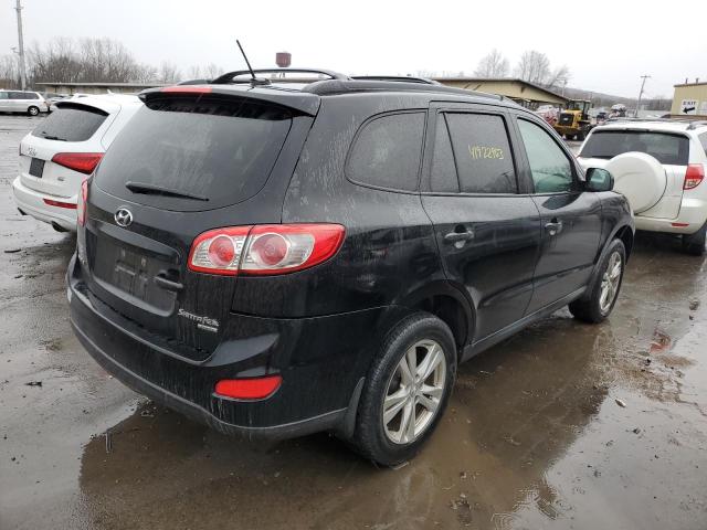 5XYZHDAGXBG042174 - 2011 HYUNDAI SANTA FE SE BLACK photo 3