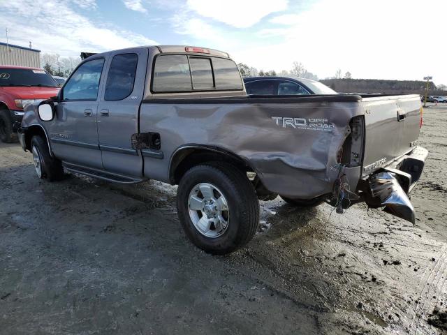 5TBBT4415YS016514 - 2000 TOYOTA TUNDRA ACCESS CAB SILVER photo 2