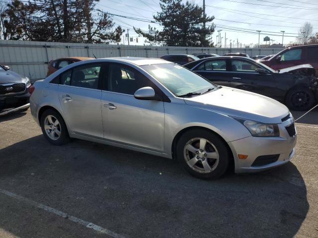 1G1PF5SCXC7280614 - 2012 CHEVROLET CRUZE LT SILVER photo 4