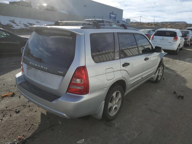 JF1SG65653H772316 - 2003 SUBARU FORESTER 2.5XS SILVER photo 3