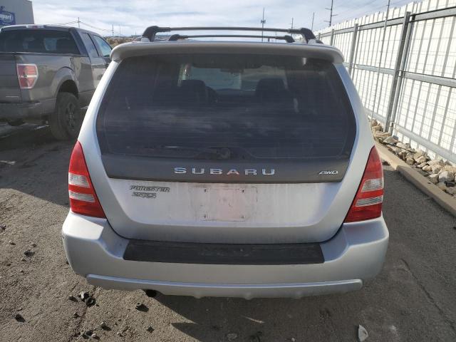 JF1SG65653H772316 - 2003 SUBARU FORESTER 2.5XS SILVER photo 6