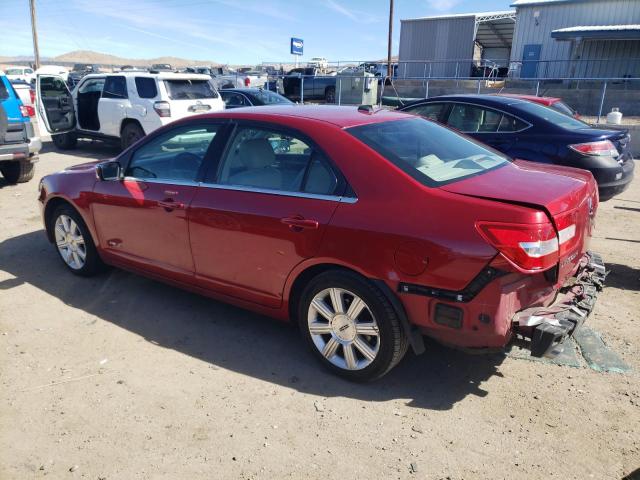 3LNHM26T78R649466 - 2008 LINCOLN MKZ RED photo 2