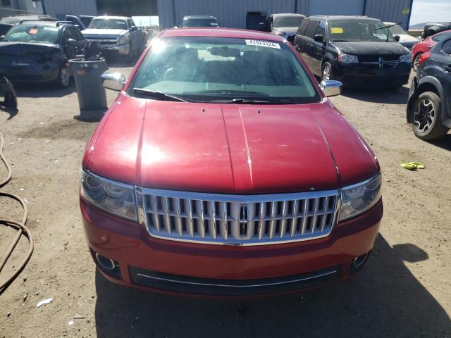 3LNHM26T78R649466 - 2008 LINCOLN MKZ RED photo 5